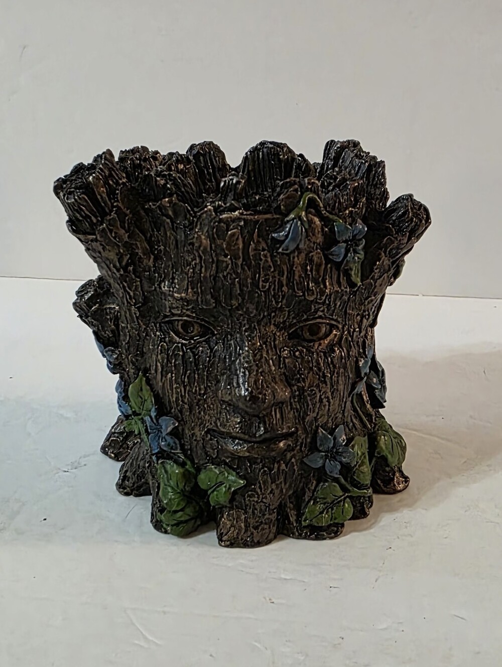 Summit Collection Green Man Tea Light Holder 2005